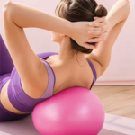 25cm Yoga Ball Exercise Gymnastic Fitness Pilates Ball Balance Exercise Gym Fitness Yoga Ball Indoor Training Yoga Ball Core