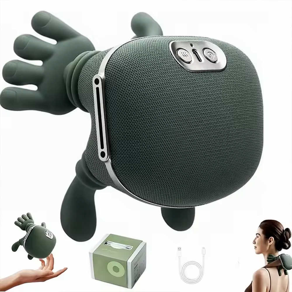2026 Bionic Neck Shoulder Massager N7 Kneading Massager Shawl 3-Level Modes Neck Cervical Waist Leg Body Muscles Massage Pillow