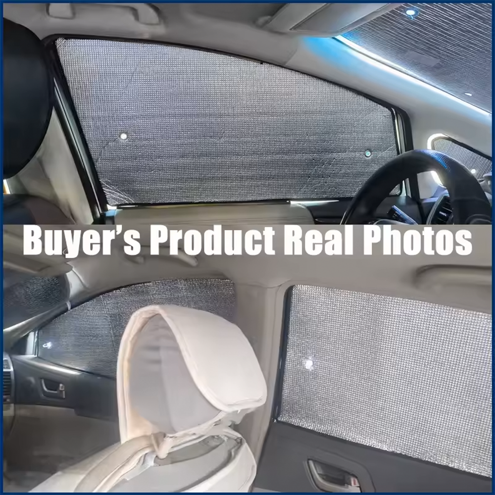 For VW Caddy 2K Accessories Volkswagen Maxi MK3 2004~2019 Car Window Sunshade Anti-UV Visor Blind Covers Camper Interior Parts