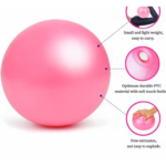 25cm Yoga Ball Exercise Gymnastic Fitness Pilates Ball Balance Exercise Gym Fitness Yoga Ball Indoor Training Yoga Ball Core