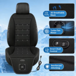 USB Universal Car Seat Summer Cool Air Full Back Seat Cushion With Fan Or 12V Fast Ventilation Only Seat Cooling Mat 3-Speed Set