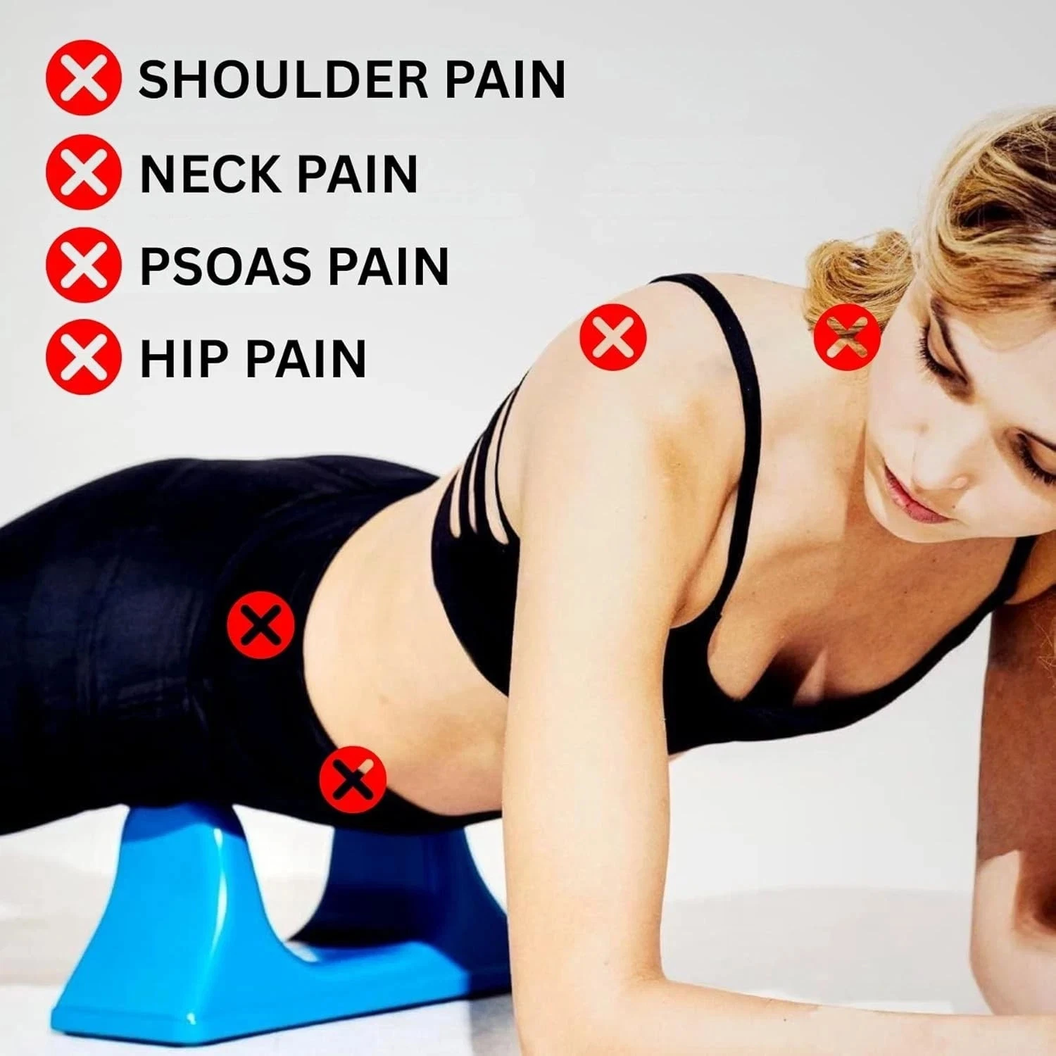 PSO-RITE Psoas Muscle Release Tool Deep Tissue Massage & Recovery Tool Black